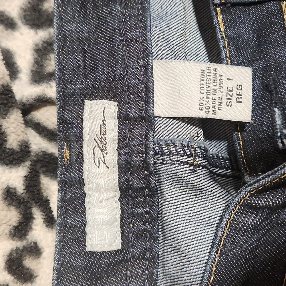 Chico platinum jeans size 1/10